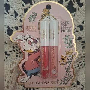 NWT Alice in Wonderland Lip Gloss Set